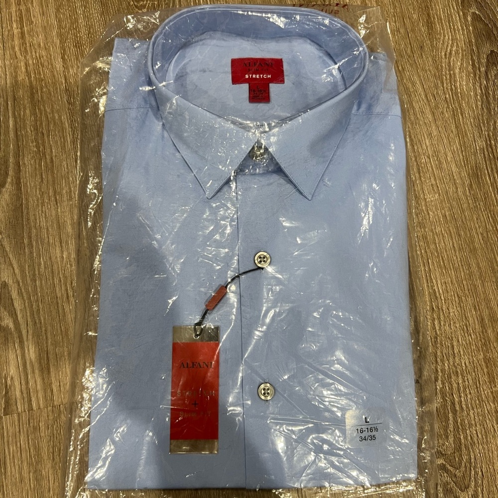Alfani Mens Slim Fit Shirt